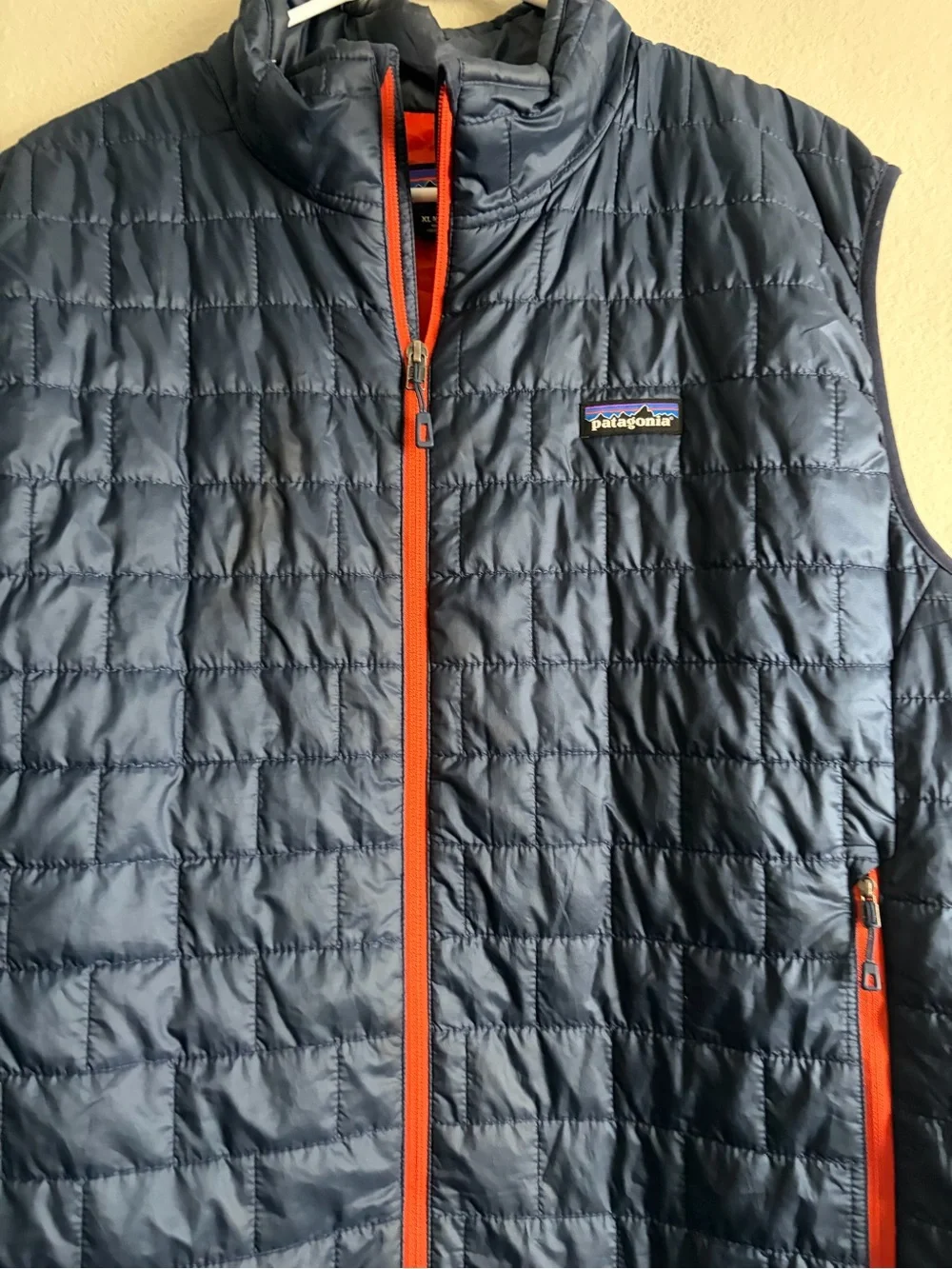Patagonia Nano Puff Vest Navy Men size XL
